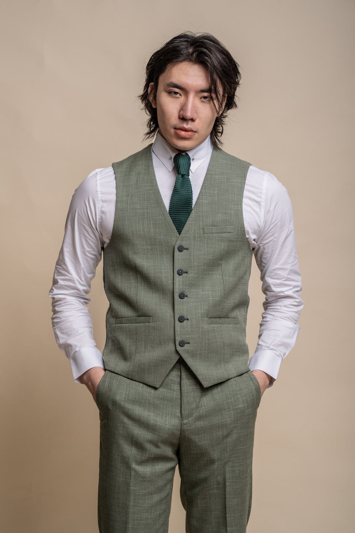 Miami Sage Waistcoat