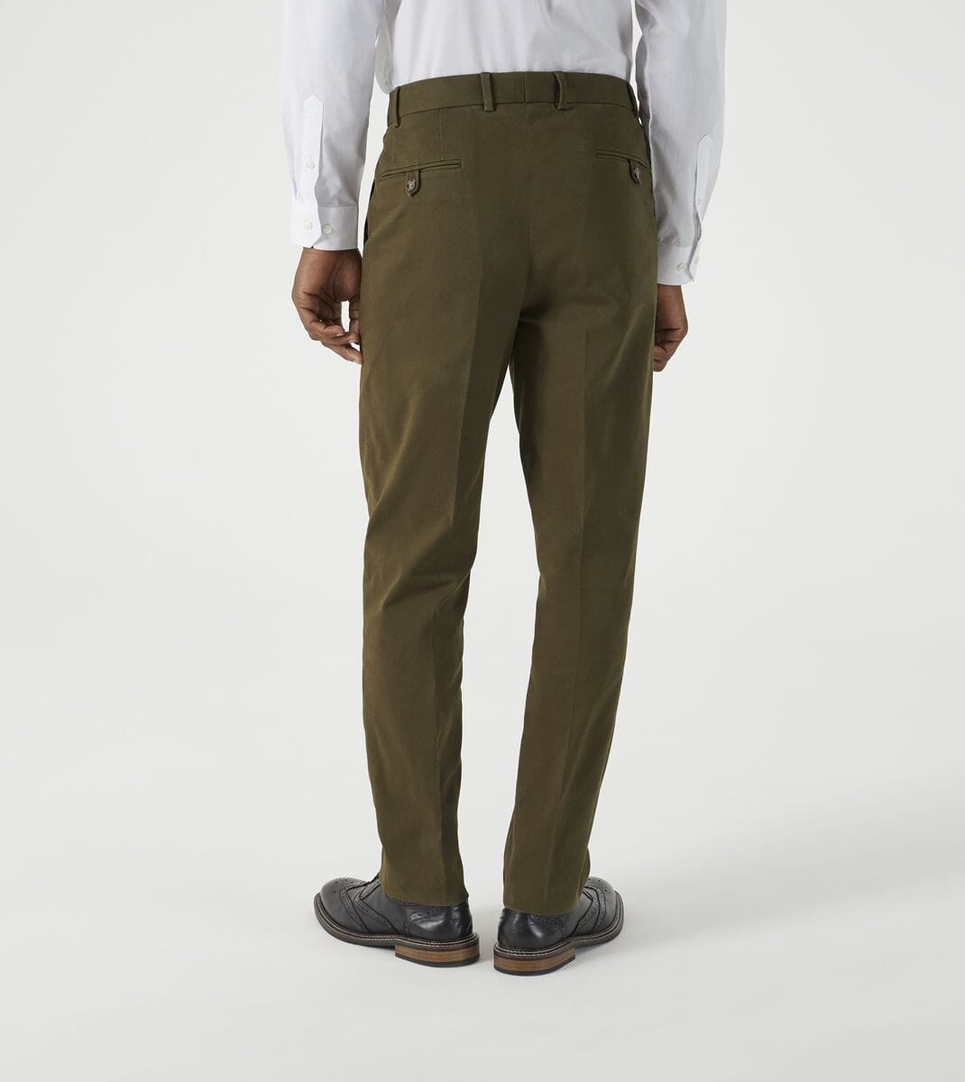 Antibes Olive Green Chinos - Chinos - 