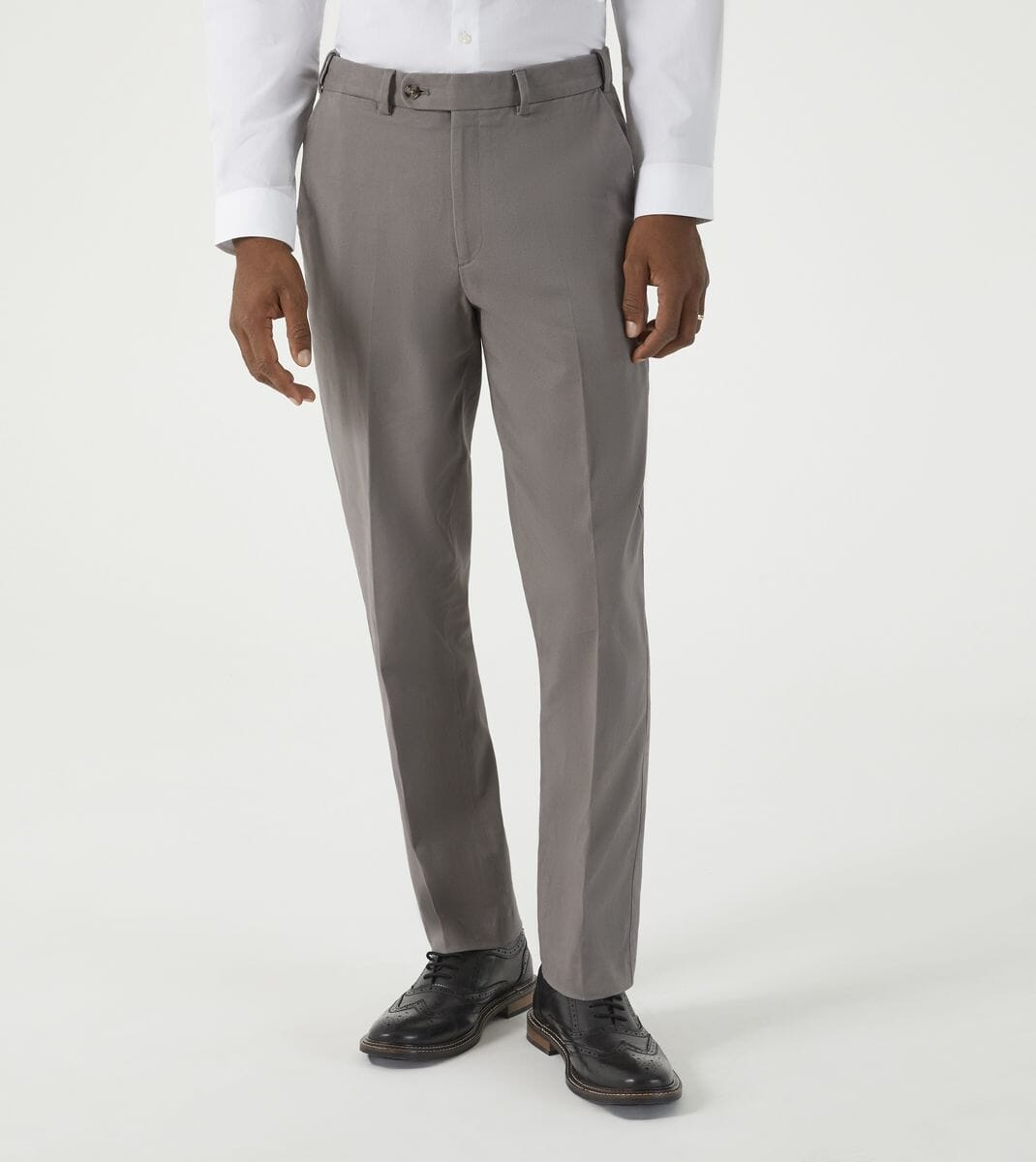 Antibes Steel Grey Chinos - Chinos - 28R 