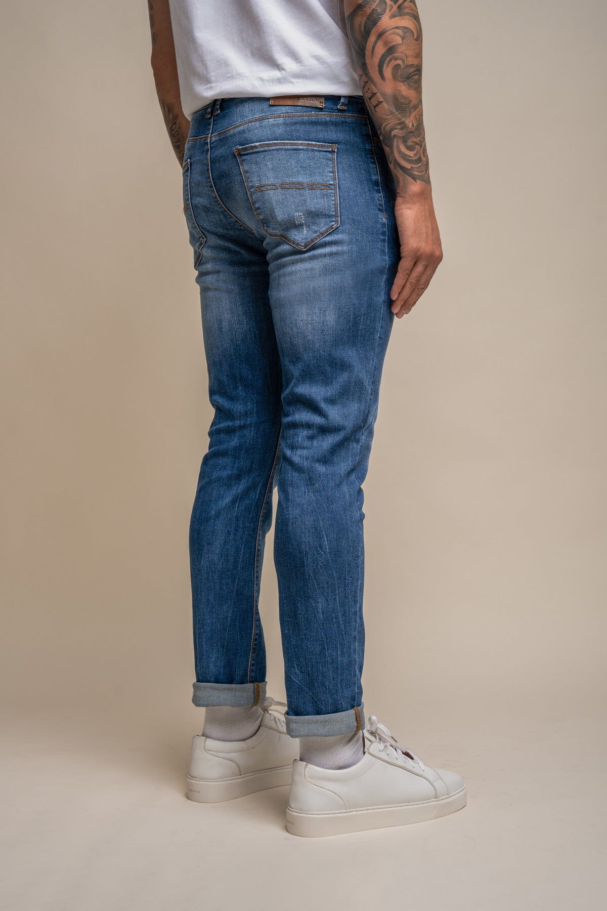 Blaze Blue Denim Jeans - Jeans - - THREADPEPPER