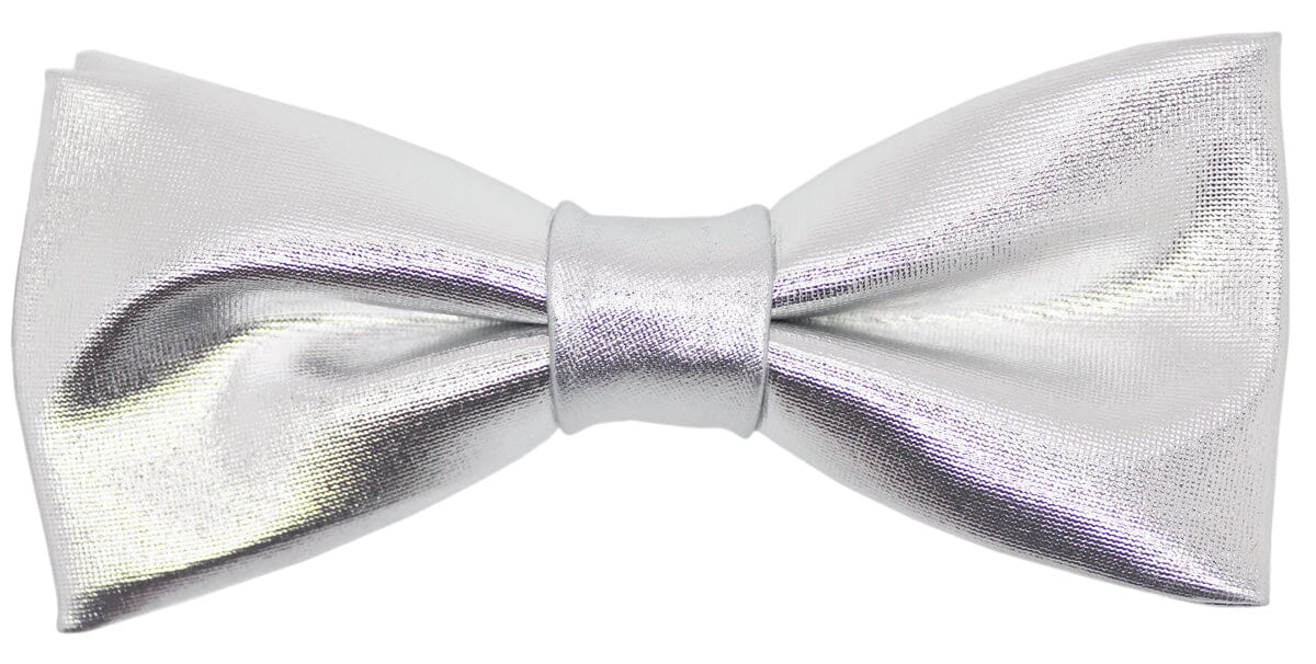 Bow Tie - STOCK CLEARANCE - Bow Ties - Silver 