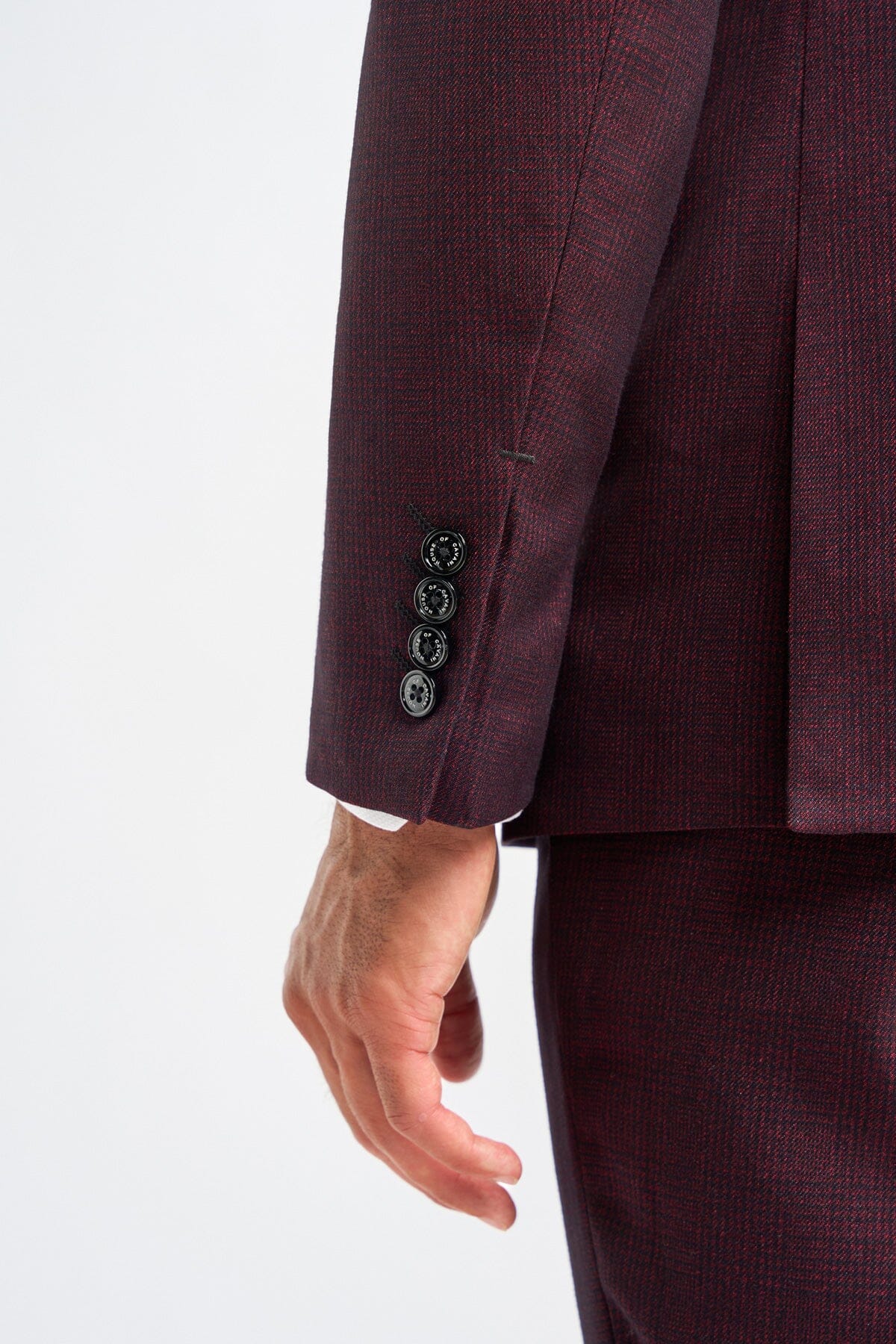 Caridi Wine Blazer - Blazers & Jackets - 