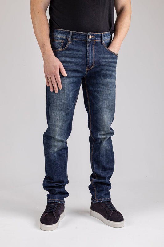 Diablo Blue Denim Jeans - Jeans - 30S - THREADPEPPER