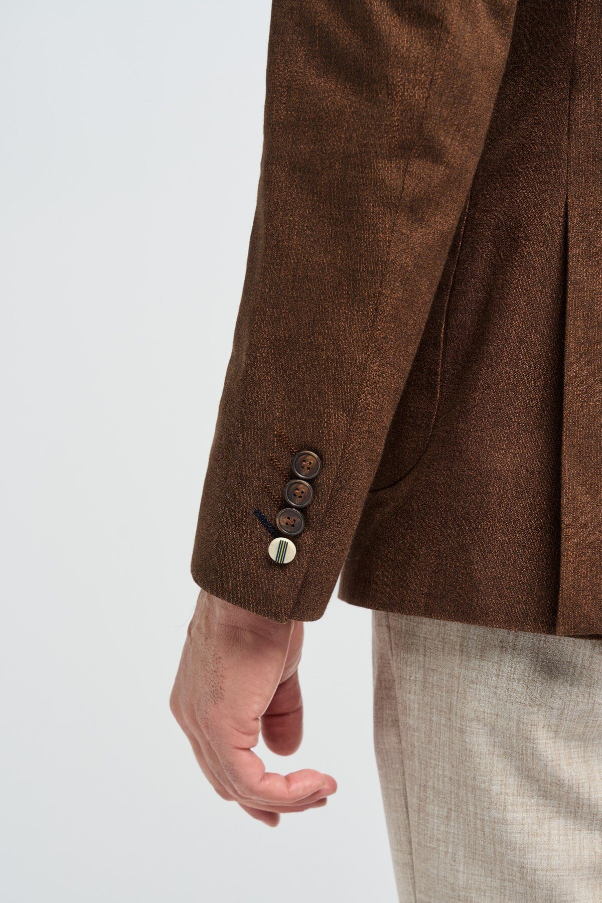 Edison Rust Blazer - Blazers & Jackets - 