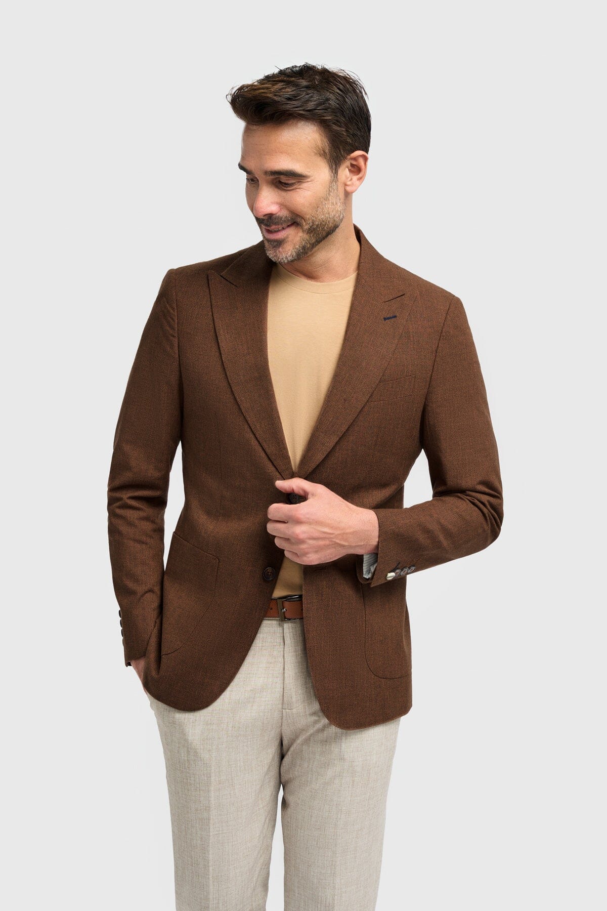 Edison Rust Blazer - Blazers & Jackets - 34R 