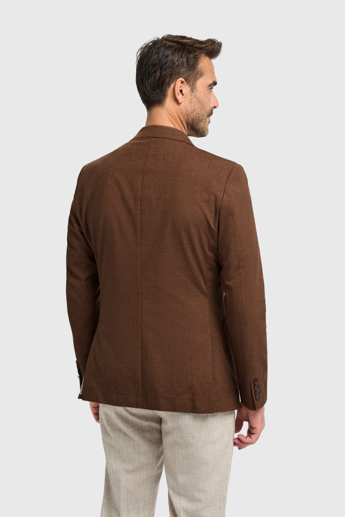 Edison Rust Blazer - Blazers & Jackets - 