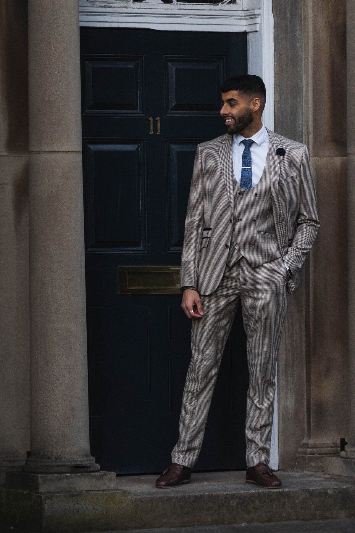 Mens 3 clearance piece wedding suit