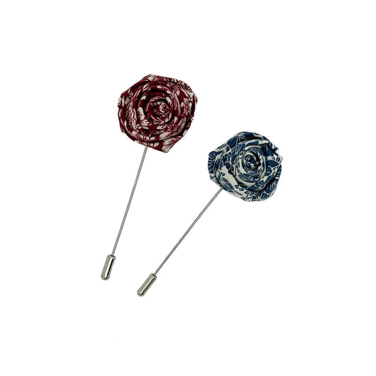 Floral Lapel Pin - Lapel Pins - 