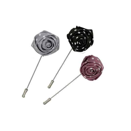 Floral Spot Lapel Pin - Lapel Pins - 