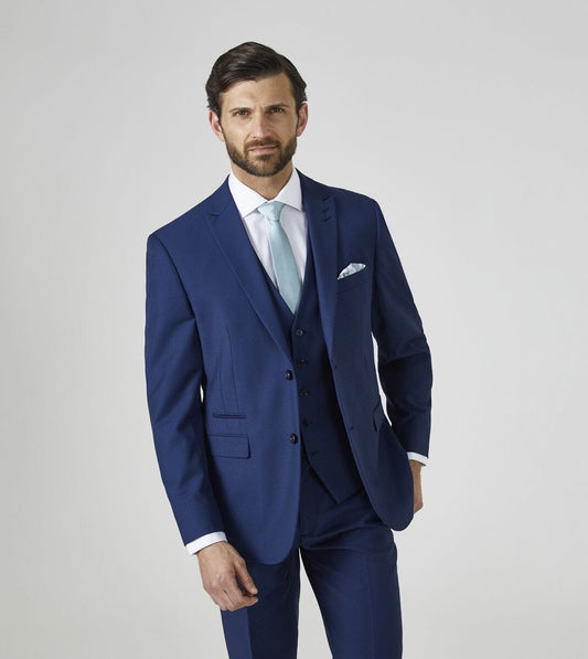 Kennedy Royal Blue 2 Piece Suit - Suits - 