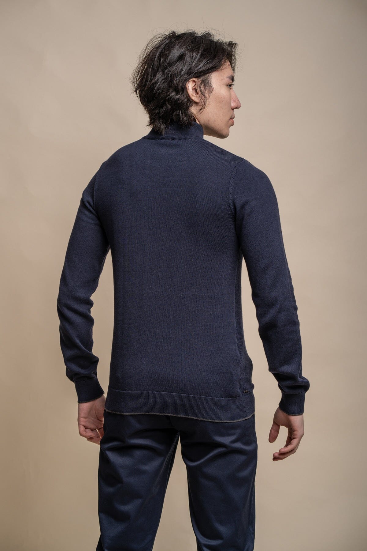 Mens half hotsell neck jumper