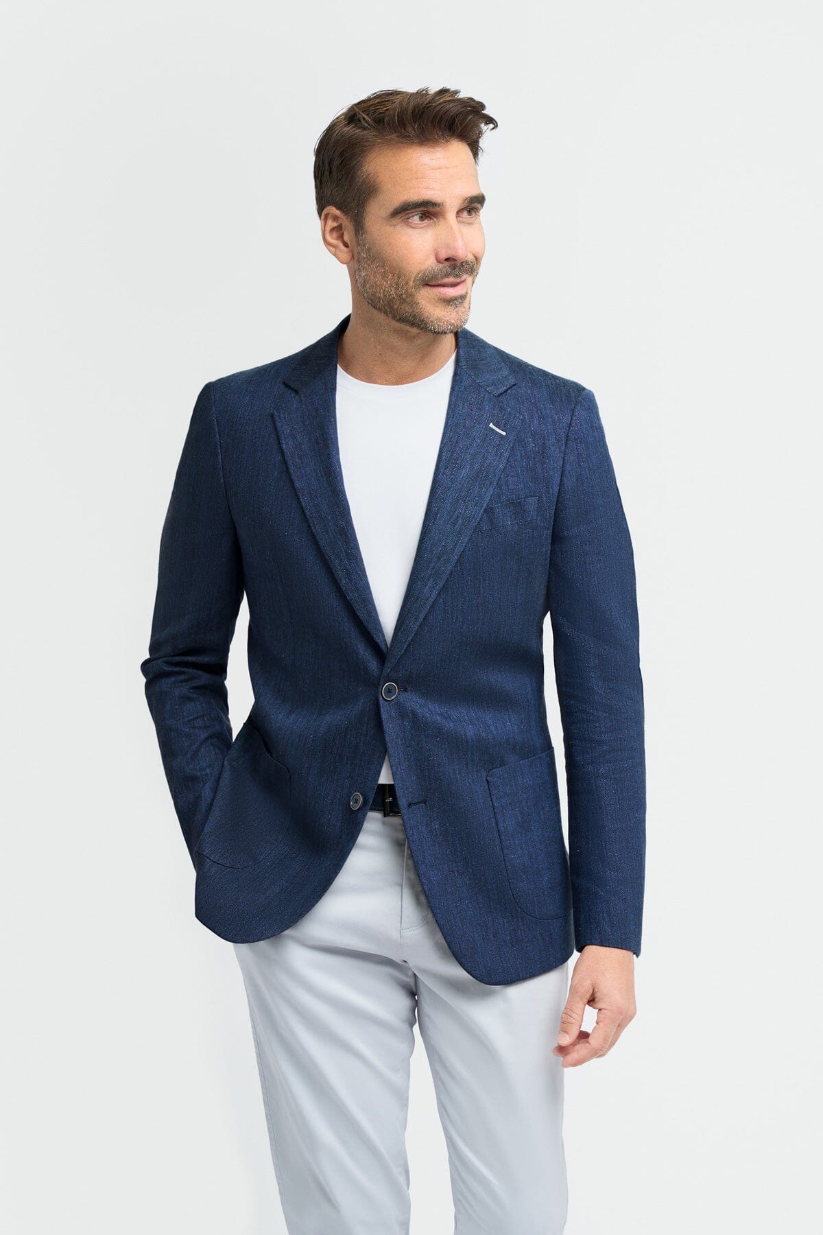 Luigi Navy Blazer - Blazers & Jackets - 34 