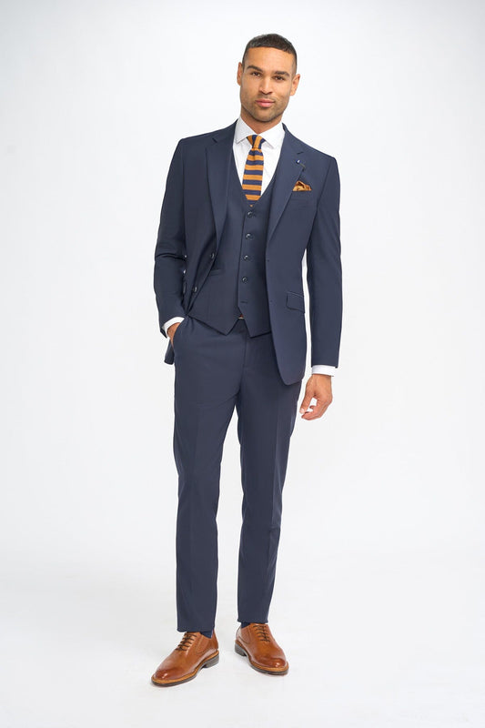 Malibu Navy 2 Piece Suit - Suits - 