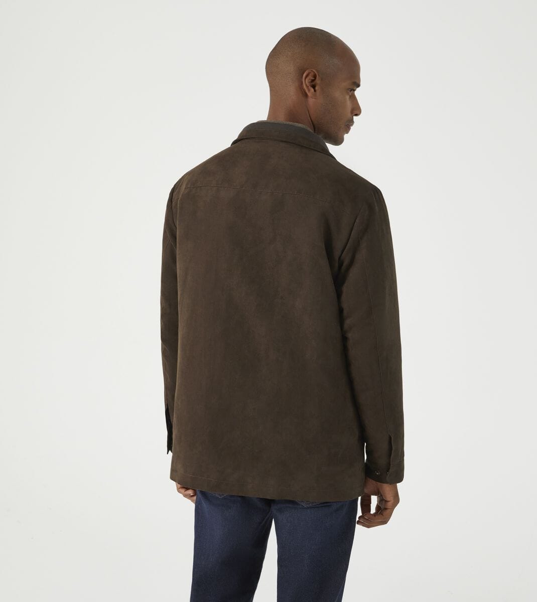 Outlets Suede winter coat