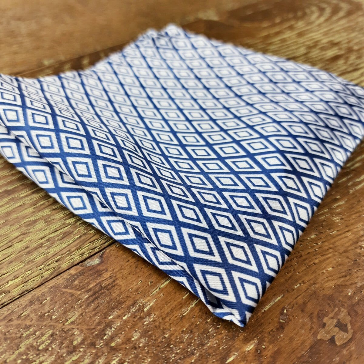 Men's Pocket Square - STOCK CLEARANCE - Handkerchiefs - Sapphire Diamonds 