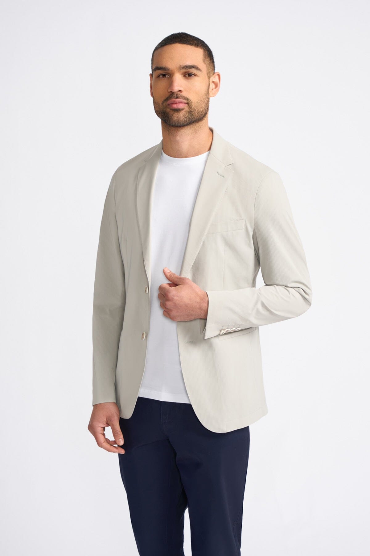 Oslo Stone Blazer - Blazers & Jackets - 34R 