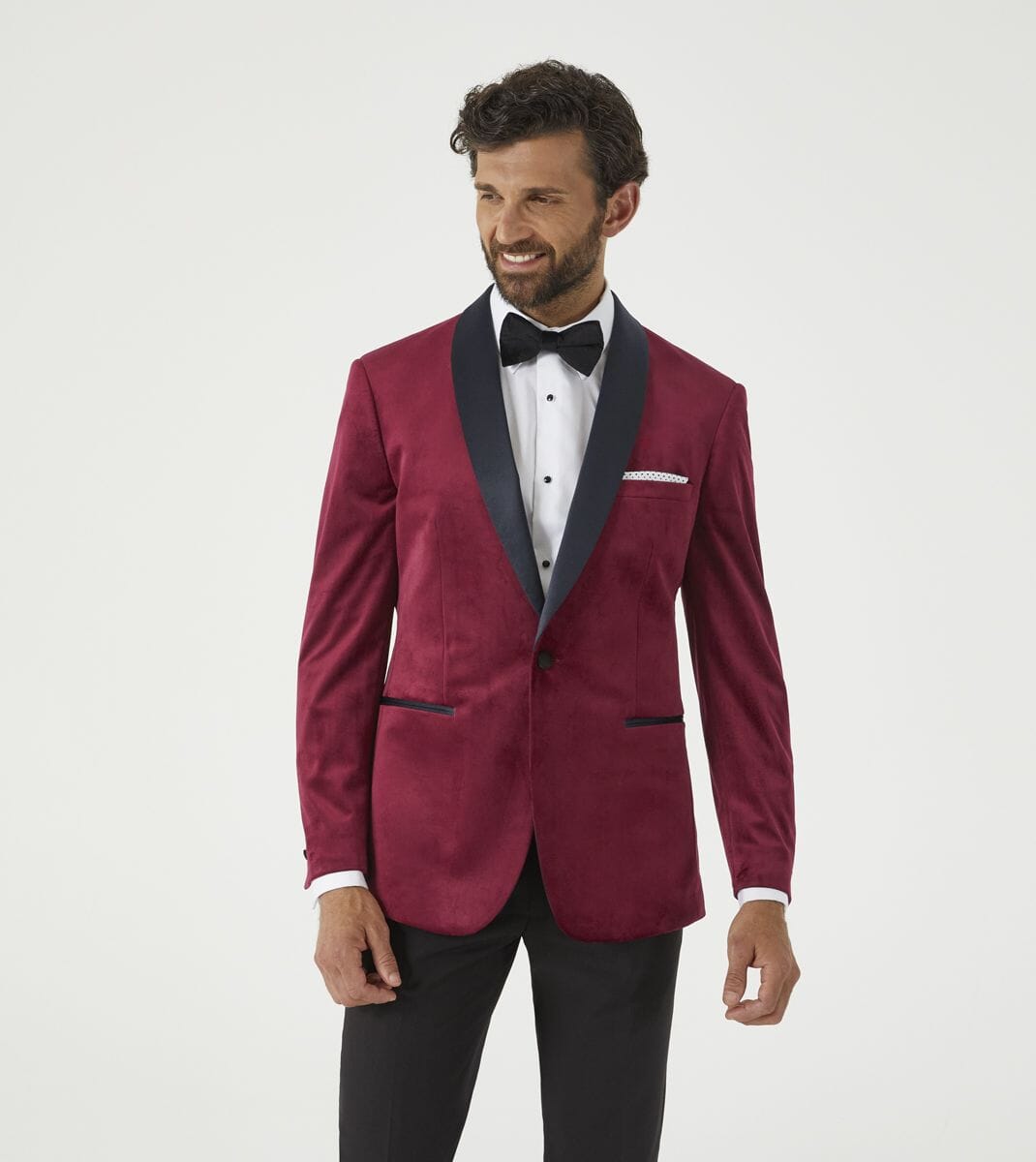 Paso Red Velvet Dinner Jacket - Blazers & Jackets - 36R 