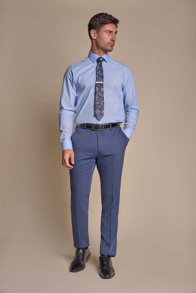 Specter Blue Trousers - Trousers - 