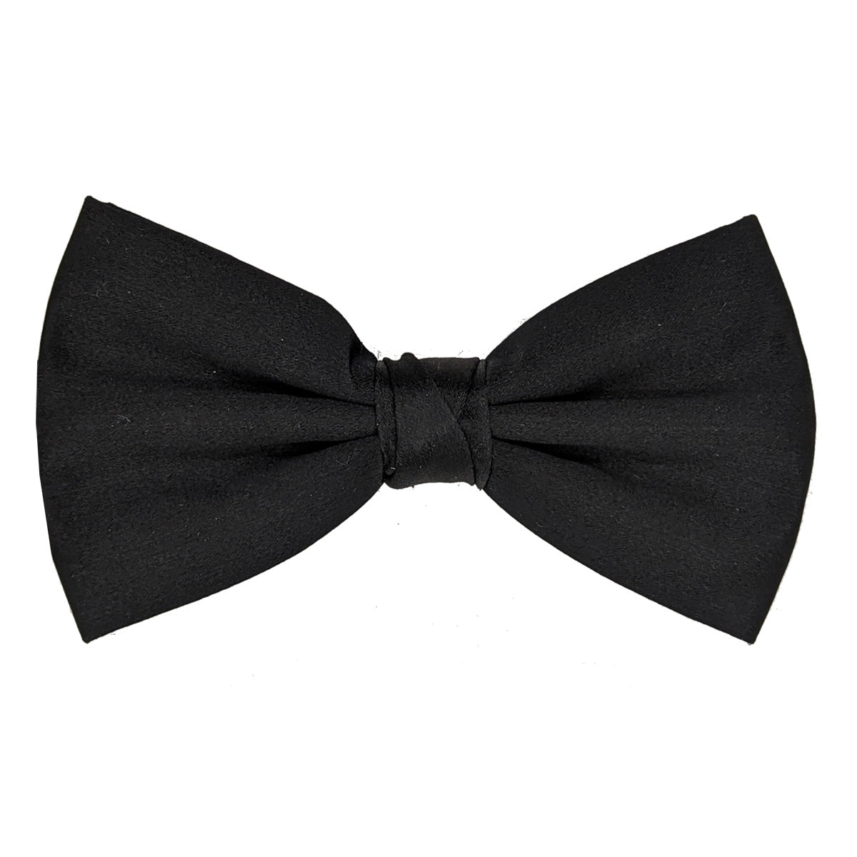 Black Silk Bow Tie | Mens Pre-Tied Bow Ties – Threadpepper