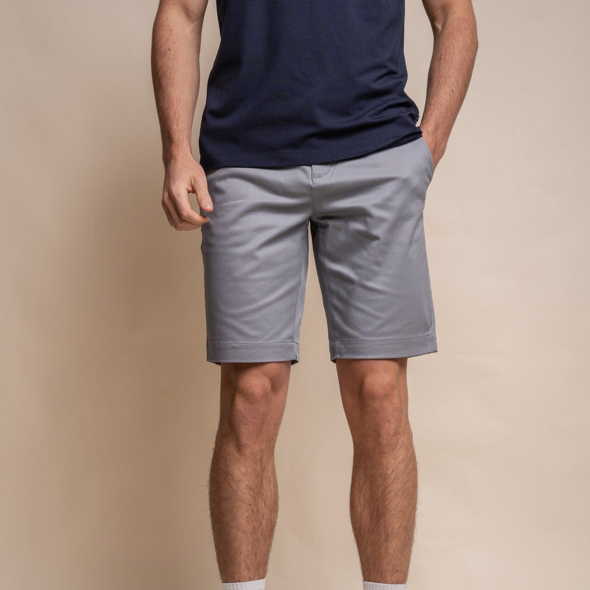 Mens light blue sale chino shorts