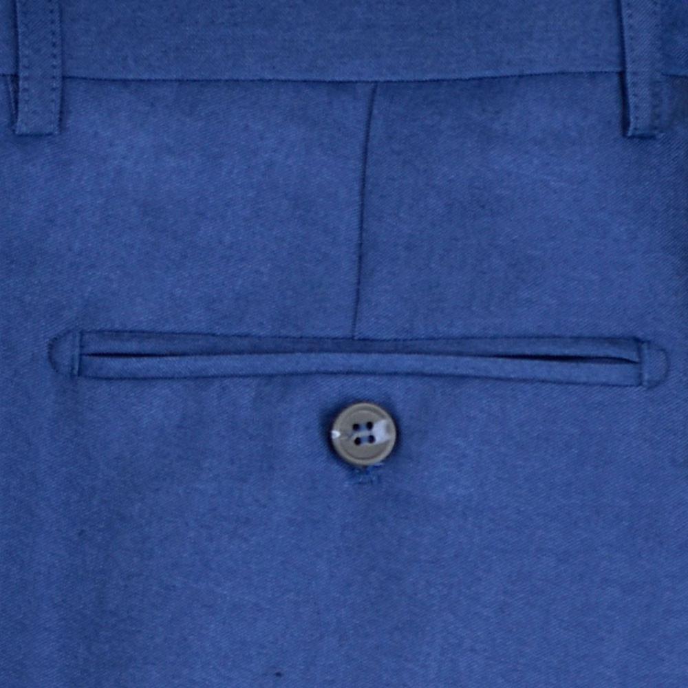 Ford Blue Suit Trousers - Trousers - - THREADPEPPER