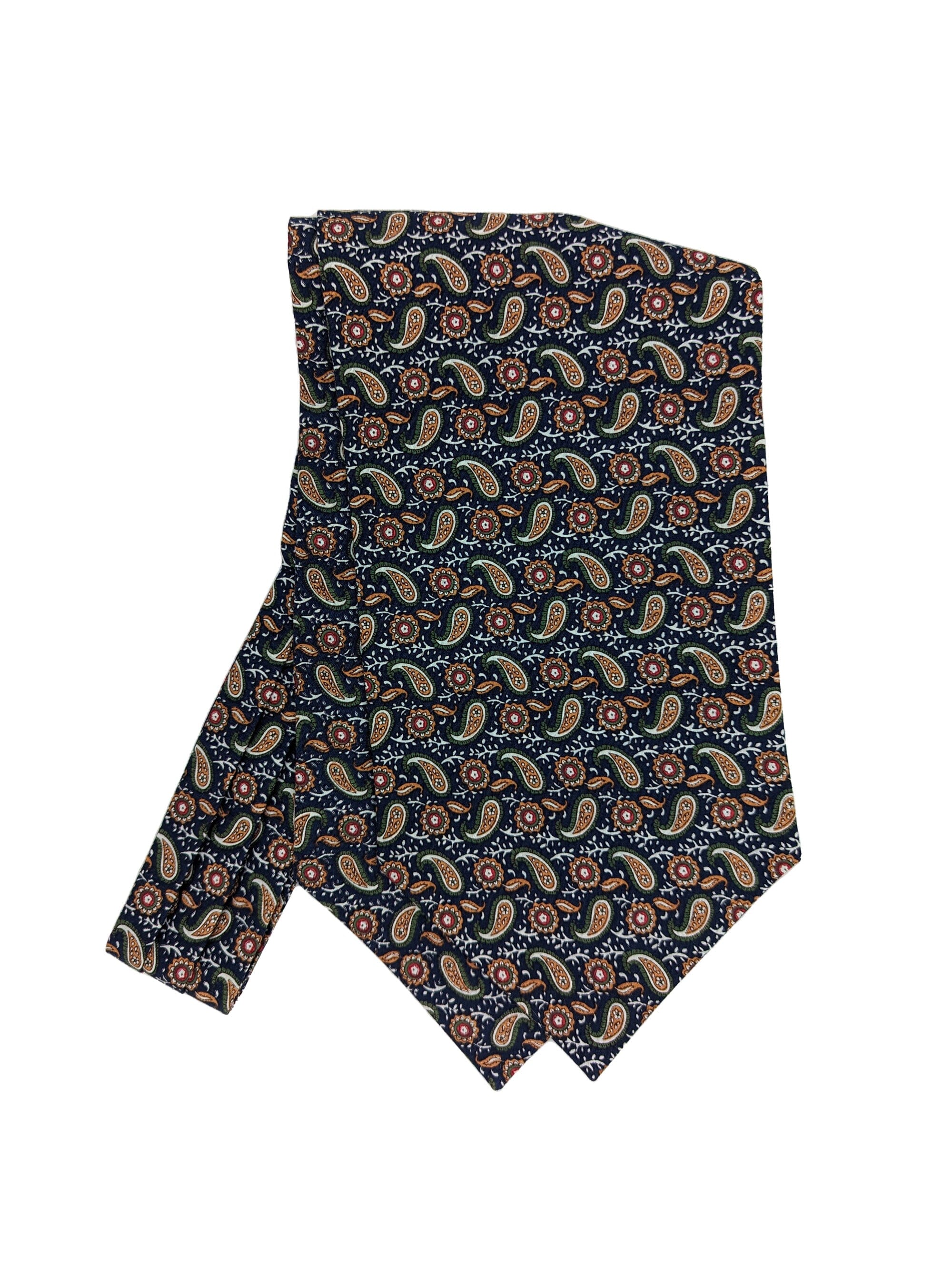 Paisley Floral Cotton Cravat 